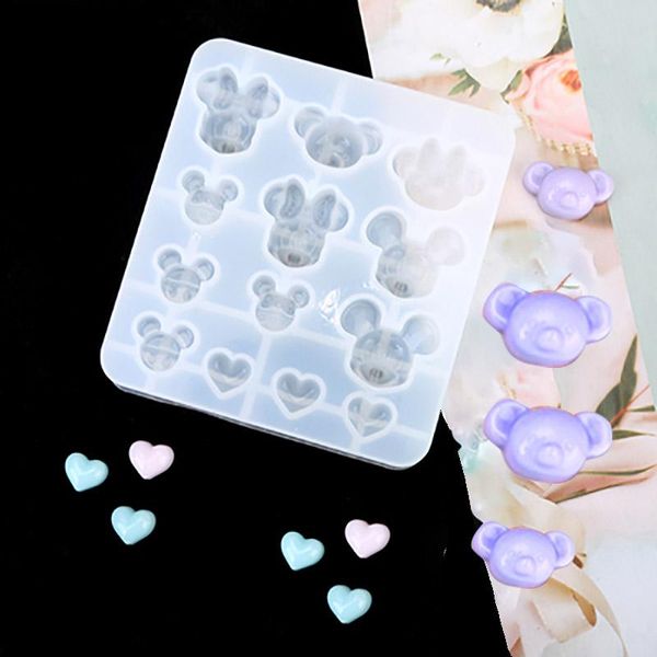 craft tools creative animal shape crystal epoxy mould diy handcraft making molds moule silicone bear heart for ornament pendants soap
craft tools creative animal shape crystal epoxy mould diy handcraft making molds moule silicone bear heart for ornament pendants soap