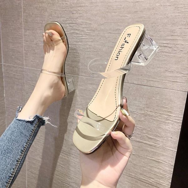 slippers summer high heels women's shoes fashion transparent hollow breathable women, Black
slippers summer high heels women's shoes fashion transparent hollow breathable women, Black
