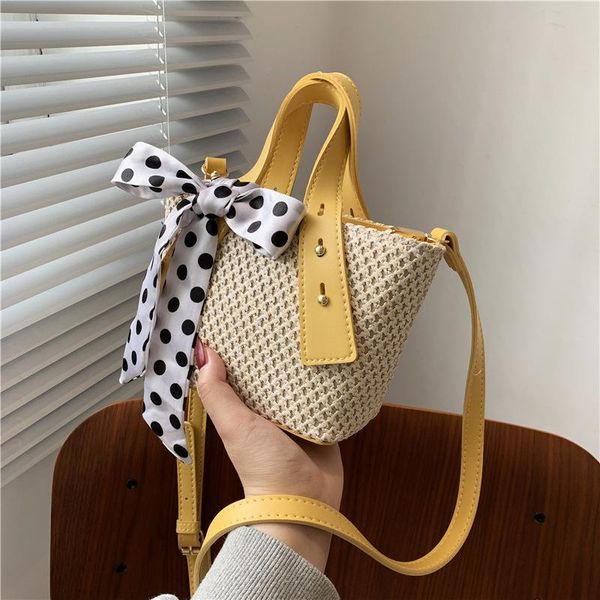 evening bags summer bag 2021 style straw strap straddle women's handbag with bucket luxury
evening bags summer bag 2021 style straw strap straddle women's handbag with bucket luxury