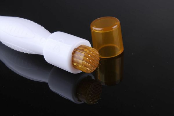titanium 40pins derma roller micro needle stamp skin care anti scars acne pits wrinkles removal therapy
titanium 40pins derma roller micro needle stamp skin care anti scars acne pits wrinkles removal therapy