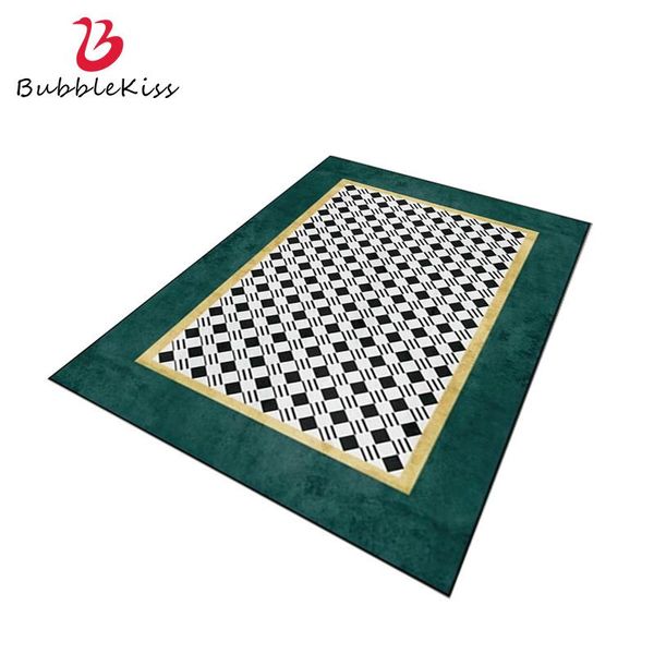 carpets bubble kiss for living room dark green black white grid carpet coffee table floor mat bedroom home decor customized rugs
carpets bubble kiss for living room dark green black white grid carpet coffee table floor mat bedroom home decor customized rugs