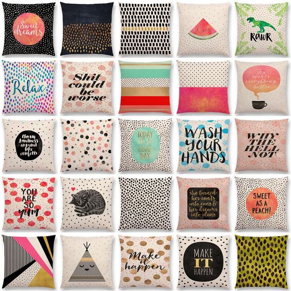 cushion/decorative pillow linen love heart warm words powerful letters abstract dots colorful spots stripe home decor cushion cover sofa thr
cushion/decorative pillow linen love heart warm words powerful letters abstract dots colorful spots stripe home decor cushion cover sofa thr