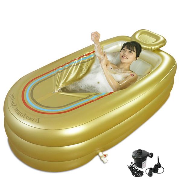 bathing tubs & seats portable shower bath tub 168*78*48cm pvc inflatable bathtub travel folding spa with cushion pipe
bathing tubs & seats portable shower bath tub 168*78*48cm pvc inflatable bathtub travel folding spa with cushion pipe