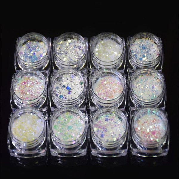 nail glitter 12pcs holographic mirror sequins iridescent mermaid flakes loose shimmer uv gel art design make up diy decals, Silver;gold
nail glitter 12pcs holographic mirror sequins iridescent mermaid flakes loose shimmer uv gel art design make up diy decals, Silver;gold