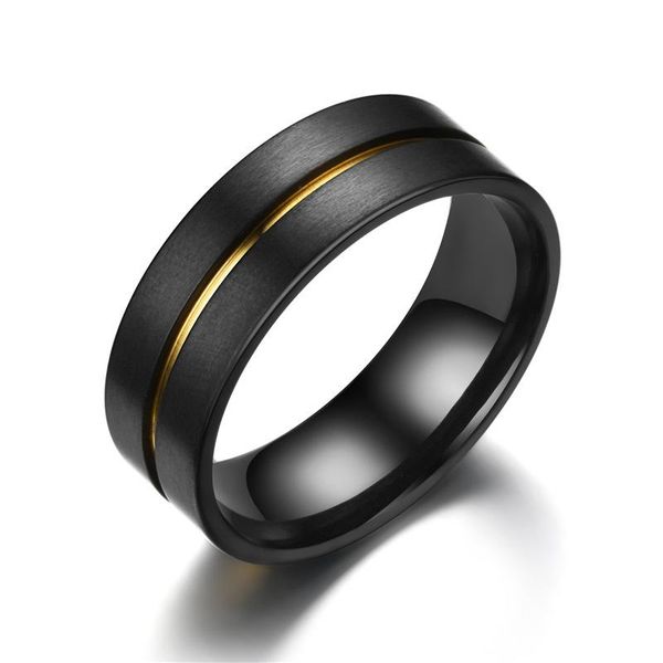 cluster rings 8mm wide black-plated gold tungsten steel ring european and american electroplated black male, Golden;silver
cluster rings 8mm wide black-plated gold tungsten steel ring european and american electroplated black male, Golden;silver