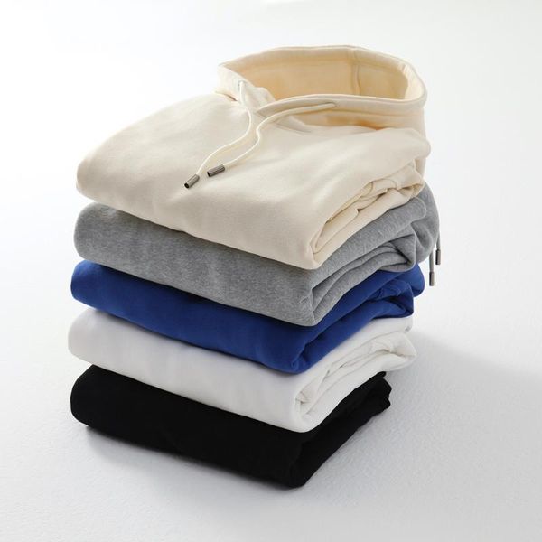 men's hoodies & sweatshirts pure color hoodie autumn and winter plush thickened cotton multi sweater suit designer sweatshirt couple cl, Black
men's hoodies & sweatshirts pure color hoodie autumn and winter plush thickened cotton multi sweater suit designer sweatshirt couple cl, Black