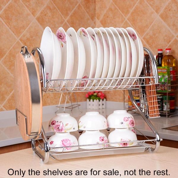 kitchen storage & organization racks double layer dish drying rack shelf holder basket dryer durable dishes organizer stand supplies
kitchen storage & organization racks double layer dish drying rack shelf holder basket dryer durable dishes organizer stand supplies