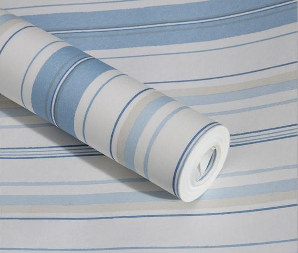 mediterranean striped non-woven wallpapers roll for living bedding kids room simple wall paper papel de parede
mediterranean striped non-woven wallpapers roll for living bedding kids room simple wall paper papel de parede