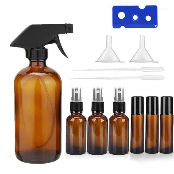 storage bottles & jars 5pcs 500ml 50ml amber glass spray bottle fine mist 10ml roller with balls for diy
storage bottles & jars 5pcs 500ml 50ml amber glass spray bottle fine mist 10ml roller with balls for diy