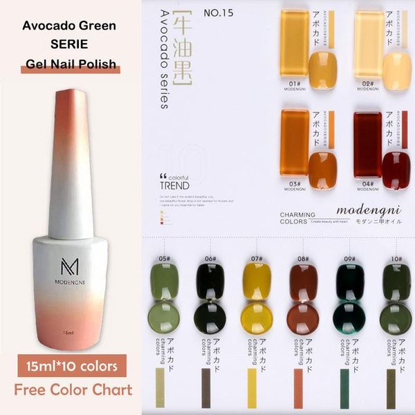 nail gel 10pcs avocado green polish long lasting soak off uv lacquer with color card 15ml varnish, Red;pink
nail gel 10pcs avocado green polish long lasting soak off uv lacquer with color card 15ml varnish, Red;pink