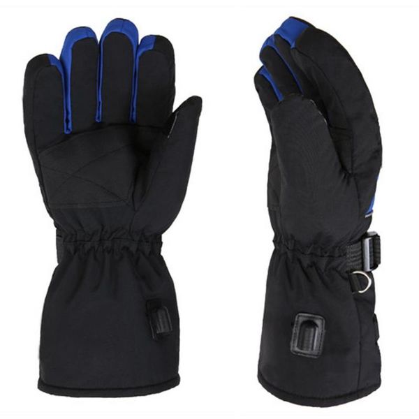 cycling gloves 1pair winter touch screen battery powered heated guantes motorcycle electric heating mittens racing riding, Black
cycling gloves 1pair winter touch screen battery powered heated guantes motorcycle electric heating mittens racing riding, Black