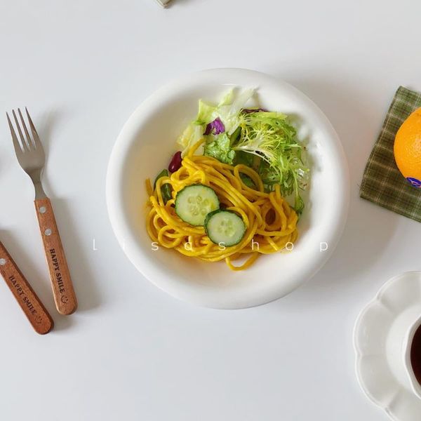 dishes & plates lisasop japanese-style folding household soup plate white simple round drum dinner bowl spaghetti dessert tableware
dishes & plates lisasop japanese-style folding household soup plate white simple round drum dinner bowl spaghetti dessert tableware