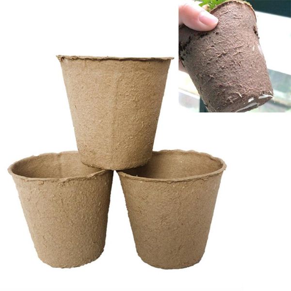planters & pots 100pcs seedling raising plants vegetable fruit eco-friendly 8x8cm tool supplies nursery cup garden tray biodegradable pulp
planters & pots 100pcs seedling raising plants vegetable fruit eco-friendly 8x8cm tool supplies nursery cup garden tray biodegradable pulp