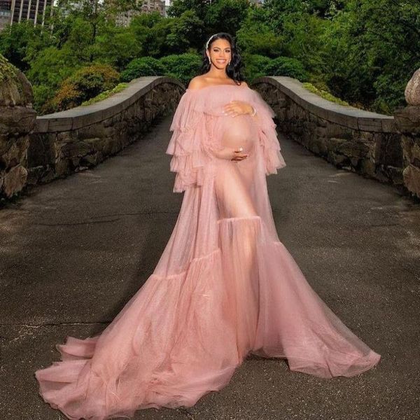 wraps & jackets pink maternity gowns for poshoot off the shoulder pluffy women dresses babyshower evening party wear, White
wraps & jackets pink maternity gowns for poshoot off the shoulder pluffy women dresses babyshower evening party wear, White