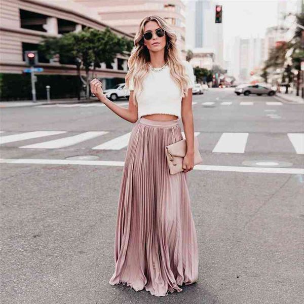 high waist fashion elegant fold womens skirt soild vintage loose beach wrap long, Black
high waist fashion elegant fold womens skirt soild vintage loose beach wrap long, Black
