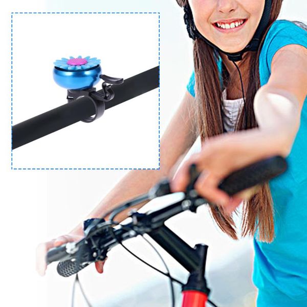 bike horns sunflower shaped bell kids children cycling handlebar ring ringer horn (blue)
bike horns sunflower shaped bell kids children cycling handlebar ring ringer horn (blue)