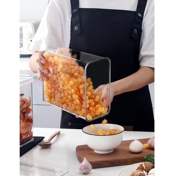 whole grain storage box multi-function wall-mounted plastic kitchen airtight jar organizer panier rangement bottles & jars
whole grain storage box multi-function wall-mounted plastic kitchen airtight jar organizer panier rangement bottles & jars