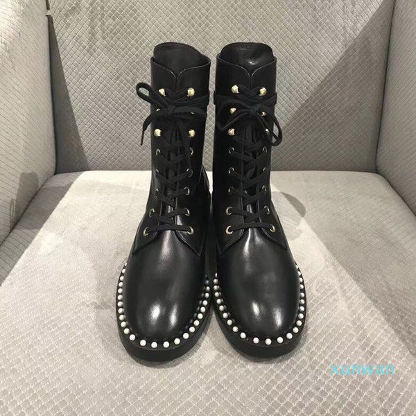 fashion lady autumn and winter ankle boots cowskin platform designer printing martin booties women shoes low heels size, Black
fashion lady autumn and winter ankle boots cowskin platform designer printing martin booties women shoes low heels size, Black