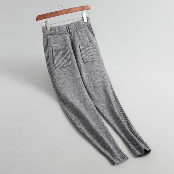 women's pants & capris solid women wool brief color double pockets high waist sweater pencil elegant autumn winter warm knitwear trouse, Black;white
women's pants & capris solid women wool brief color double pockets high waist sweater pencil elegant autumn winter warm knitwear trouse, Black;white