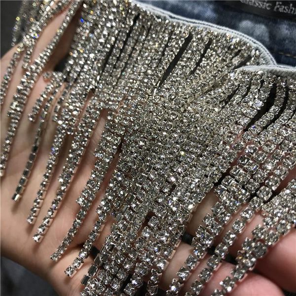 women's jeans shiny tassels diamond cool 2021 spring style high waist stretch holes pencil pants skinny ladies, Blue
women's jeans shiny tassels diamond cool 2021 spring style high waist stretch holes pencil pants skinny ladies, Blue