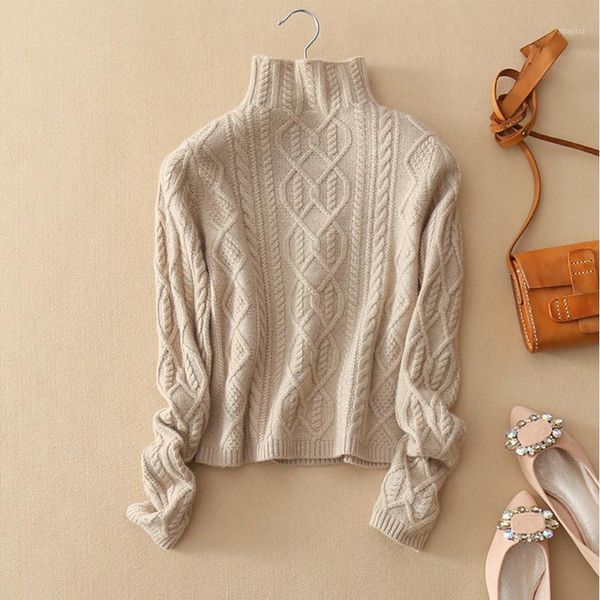 women's sweaters winter cashmere turtleneck pullover sweater twisted long sleeve vintage short women 2021 autumn solid jumpers, White;black
women's sweaters winter cashmere turtleneck pullover sweater twisted long sleeve vintage short women 2021 autumn solid jumpers, White;black