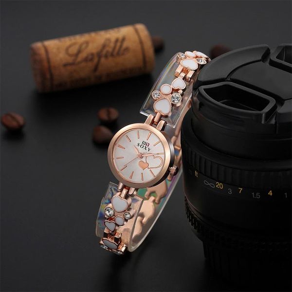 women wristwatches romantic heart shaped watch brife style quartz brand soxy relojes ladies clock female black, Slivery;brown
women wristwatches romantic heart shaped watch brife style quartz brand soxy relojes ladies clock female black, Slivery;brown