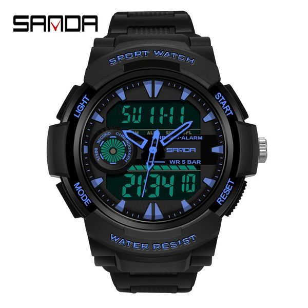wristwatches sanda brand military sport watch men's g style digital men quartz 50m waterproof clock relogio masculino, Slivery;brown
wristwatches sanda brand military sport watch men's g style digital men quartz 50m waterproof clock relogio masculino, Slivery;brown