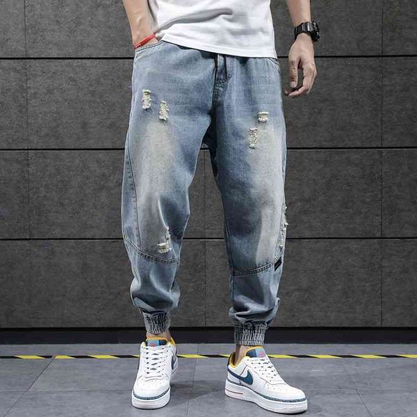 men's shorts autumn ripped jeans male loose korean ankle banded -pants blue harem pants mens vintage for men ppp4, White;black
men's shorts autumn ripped jeans male loose korean ankle banded -pants blue harem pants mens vintage for men ppp4, White;black