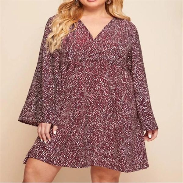 women fashion dresses autumn v-neck print dress stylish long sleeve loose for shopping daily wear casual, Black;gray
women fashion dresses autumn v-neck print dress stylish long sleeve loose for shopping daily wear casual, Black;gray
