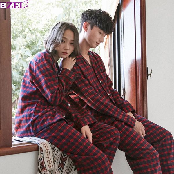 women's sleepwear winter suits couple pyjama set korean women pajamas cotton long sleeve pijamas ladies plus size -xxl zc63, Black;red
women's sleepwear winter suits couple pyjama set korean women pajamas cotton long sleeve pijamas ladies plus size -xxl zc63, Black;red