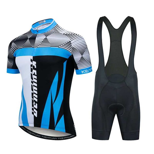 racing sets 2021 keyiyuan summer men short sleeves bicycle clothing set mtb uniform ropa ciclismo verano breathable cycling jersey, Black;blue
racing sets 2021 keyiyuan summer men short sleeves bicycle clothing set mtb uniform ropa ciclismo verano breathable cycling jersey, Black;blue