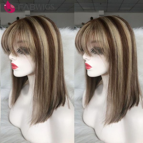 lace wigs fabwigs 6/6/18 naomi color front wig with bangs straight bob short human hair 13x6 highlight balayage, Black;brown
lace wigs fabwigs 6/6/18 naomi color front wig with bangs straight bob short human hair 13x6 highlight balayage, Black;brown