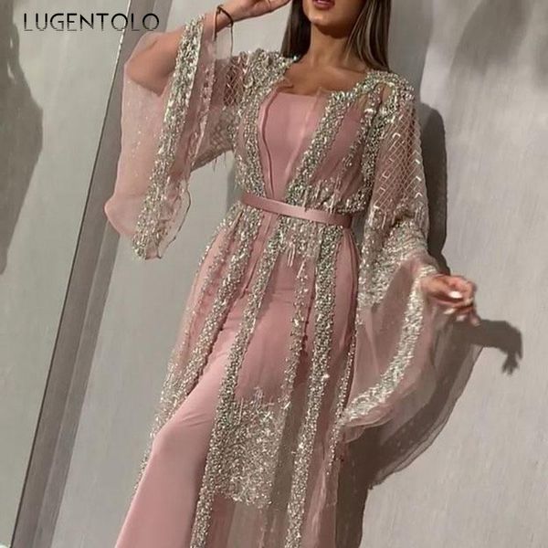 casual dresses lugentolo party dress women mesh belt bronzing large swing type banquet solid loose full flare sleeve summer, Black;gray
casual dresses lugentolo party dress women mesh belt bronzing large swing type banquet solid loose full flare sleeve summer, Black;gray