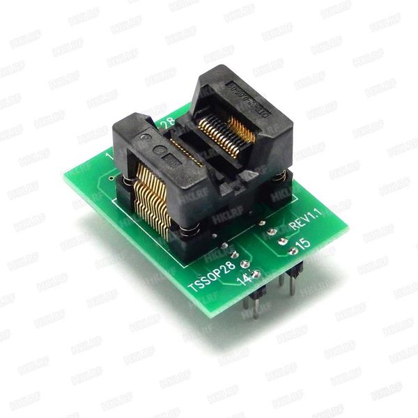 integrated circuits sop28 to dip28 socket adapter tssop28 ots-28-0.65-01 ic programmer for tl866ii plus
integrated circuits sop28 to dip28 socket adapter tssop28 ots-28-0.65-01 ic programmer for tl866ii plus