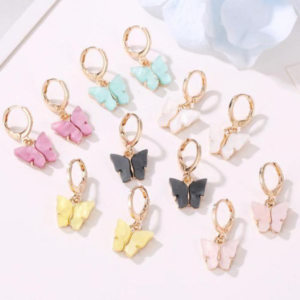 colorful acrylic butterfly earrings fresh sweet korean for women gold color earing fashion earings jewelry kolczyki stud, Golden;silver
colorful acrylic butterfly earrings fresh sweet korean for women gold color earing fashion earings jewelry kolczyki stud, Golden;silver