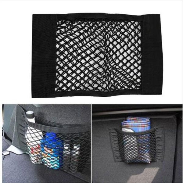 car organizer universal storage bag pocket cage back rear mesh trunk seat elastic string net magic sticker auto accessories
car organizer universal storage bag pocket cage back rear mesh trunk seat elastic string net magic sticker auto accessories