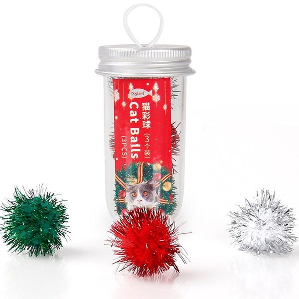 solid colors cat small sparkle balls toy interactive kitten glitter pom playing ball toys for christmas pet supplies
solid colors cat small sparkle balls toy interactive kitten glitter pom playing ball toys for christmas pet supplies