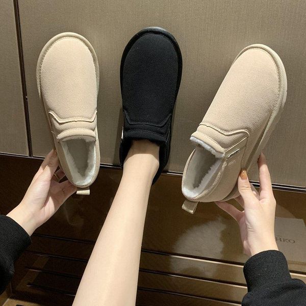 boots shoes snow for women booties ladies boots-women luxury designer low heels round toe winter footwear 2021, Black
boots shoes snow for women booties ladies boots-women luxury designer low heels round toe winter footwear 2021, Black