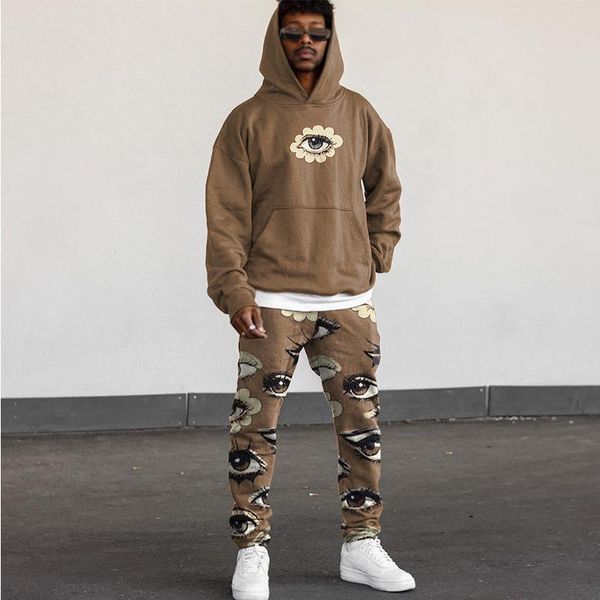 men's hoodies & sweatshirts selling long sleeved shirt printed loose hooded sports casual sweater set autumn two-piece, Black
men's hoodies & sweatshirts selling long sleeved shirt printed loose hooded sports casual sweater set autumn two-piece, Black