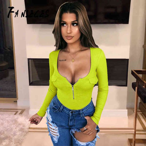 autumn winter black bodysuits skinny zipper long sleeve bodysuit women shirt fashion body mujer jumpsuits drop 210520, Black;white
autumn winter black bodysuits skinny zipper long sleeve bodysuit women shirt fashion body mujer jumpsuits drop 210520, Black;white