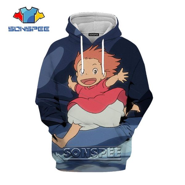 men's hoodies & sweatshirts sonspee anime ponyo on the cliff 3d fashion harajuku o-neck cute long sleeves, Black
men's hoodies & sweatshirts sonspee anime ponyo on the cliff 3d fashion harajuku o-neck cute long sleeves, Black