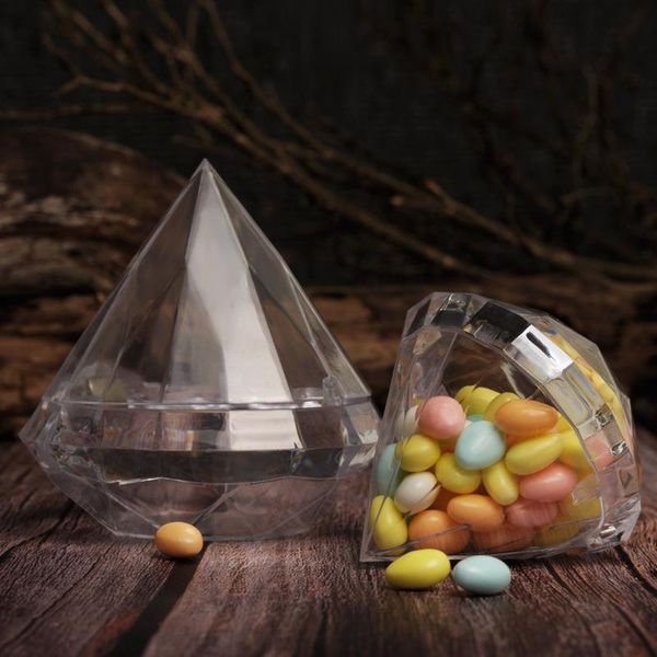 pieces of creative plastic mini diamond shaped candy box wedding party decoration size transparent gift wrap
pieces of creative plastic mini diamond shaped candy box wedding party decoration size transparent gift wrap