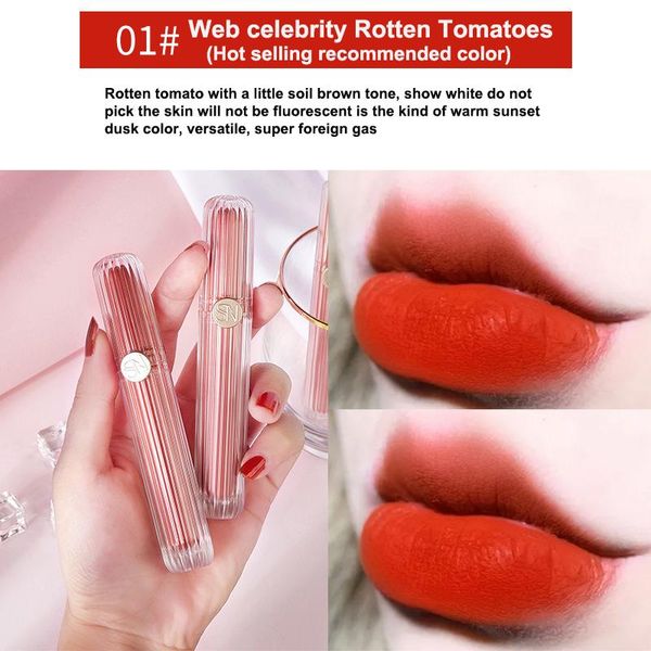 lip gloss low price matte velvet non-stick cup waterproof moisturize long-lasting cosmetics
lip gloss low price matte velvet non-stick cup waterproof moisturize long-lasting cosmetics