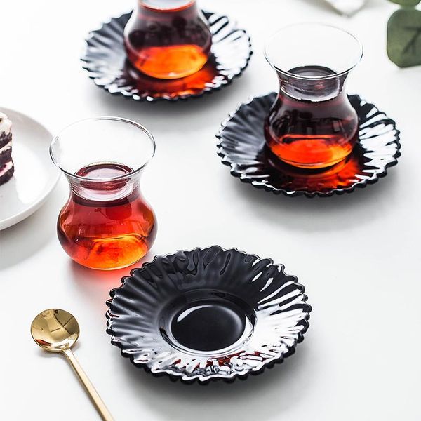 nordic light luxury turkey mug tray kit cafe bohea glass teacup espresso coffee cup saucer set tumbler wholesale cups & saucers
nordic light luxury turkey mug tray kit cafe bohea glass teacup espresso coffee cup saucer set tumbler wholesale cups & saucers