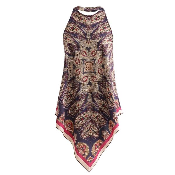 women's tanks & camis elina vintage slim halter women fashion printed tank elegant sleeveless female ladies ez, White
women's tanks & camis elina vintage slim halter women fashion printed tank elegant sleeveless female ladies ez, White