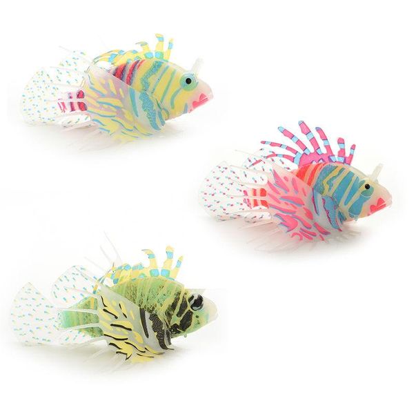 decorations 1pcs vivide silicone arificial fake lionfish home aquarium tank ornament decoration
decorations 1pcs vivide silicone arificial fake lionfish home aquarium tank ornament decoration