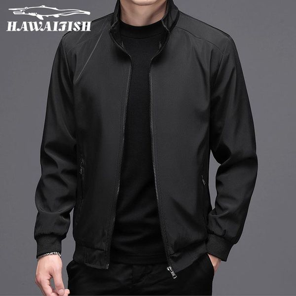 men's jackets hawaifish brand jacket men spring and autumn casual korean trend chaqueta hombre 2021 stand collar slim veste homme, Black;brown
men's jackets hawaifish brand jacket men spring and autumn casual korean trend chaqueta hombre 2021 stand collar slim veste homme, Black;brown