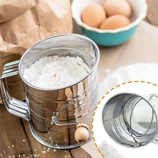 baking & pastry tools 3-cup handheld flour shaker stainless hand-pressed icing sugar bake tool bakeware sifters steel mesh sieve cup
baking & pastry tools 3-cup handheld flour shaker stainless hand-pressed icing sugar bake tool bakeware sifters steel mesh sieve cup