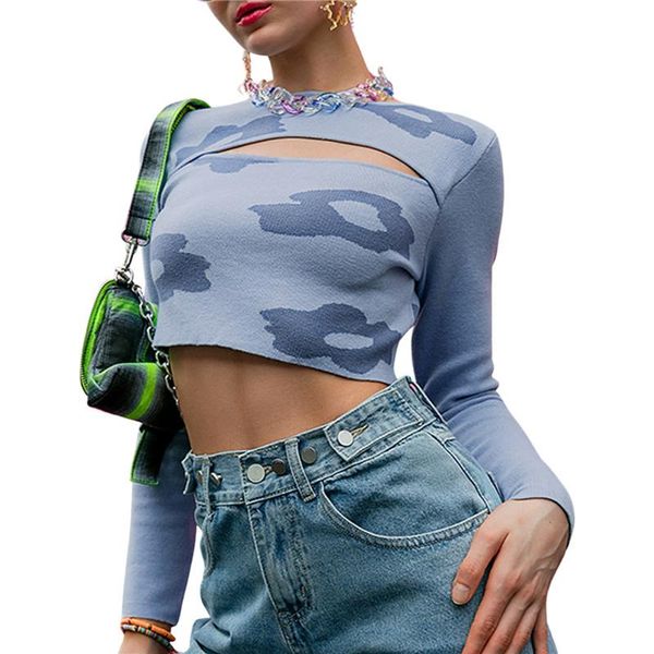 women's t-shirt women fashion printed crop , adults spring autumn casual long sleeve round neck cutout knit t-shirt, s//l, White
women's t-shirt women fashion printed crop , adults spring autumn casual long sleeve round neck cutout knit t-shirt, s//l, White