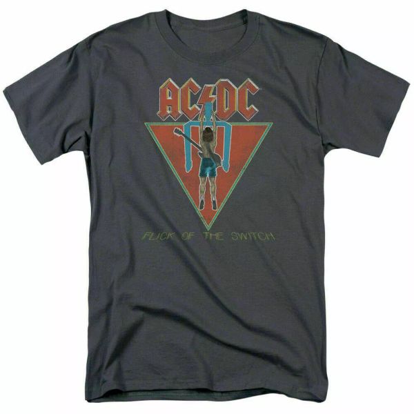 ac/dc flick of the switch kids t shirt licensed rock band merchandise charcoal, White;black
ac/dc flick of the switch kids t shirt licensed rock band merchandise charcoal, White;black